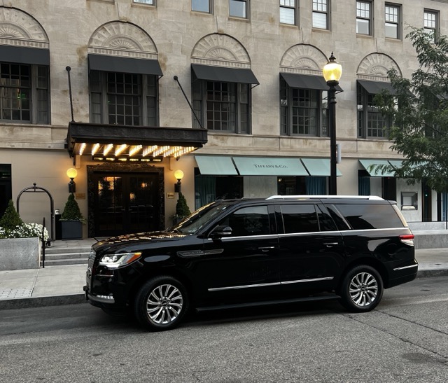 Private driver with luxury SUV in Boston