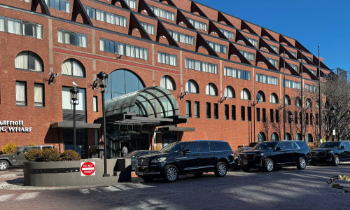 A URVIP SUV's for hotel transportation in Boston